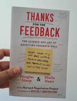 Thanks for the Feedback